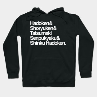 Names & Shoto Moves Hoodie